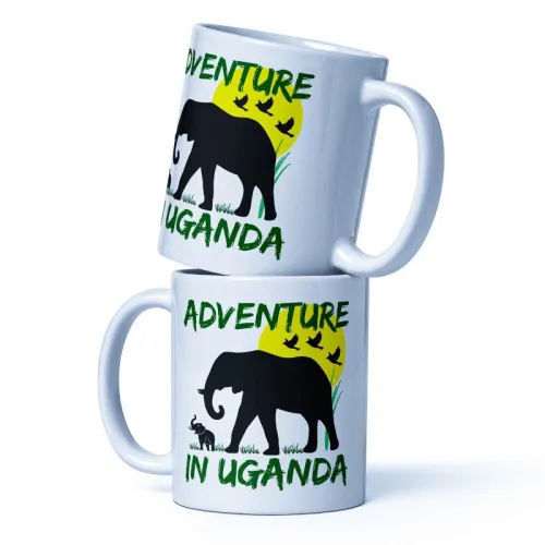 Adventure In Uganda Ceramic Coffee Mug